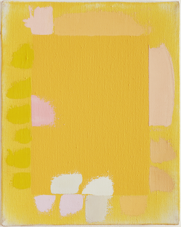 Untitled, c. 1976-77, oil on canvas, 10 x 8 in.