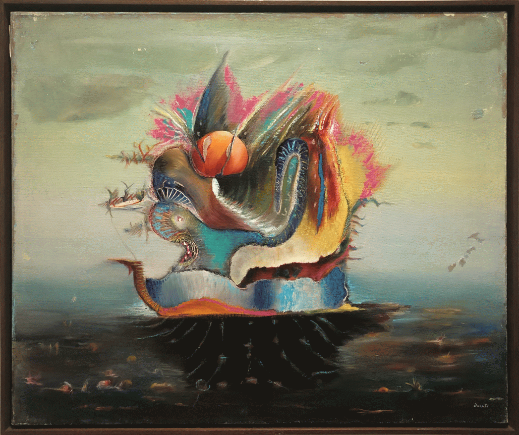 Bateau Ivre, 1942, oil on canvas, 20 x 24 in.