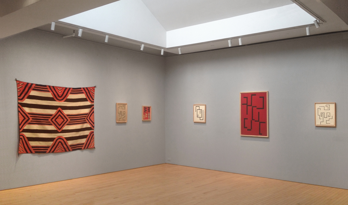 From Right to Left:, Untitled, 1943, Ink on paper, 17 x 13 ½ in.