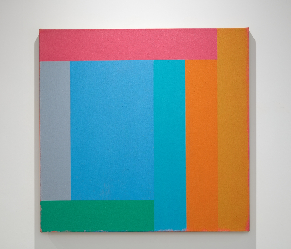 Untitled, 1985, acrylic on canvas, 32 x 33 in.