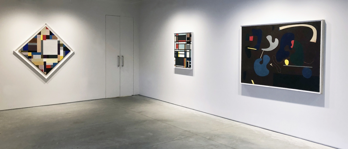 From Right to Left:, Umber, 1938-39, Oil on canvas, 44 x 60 in.