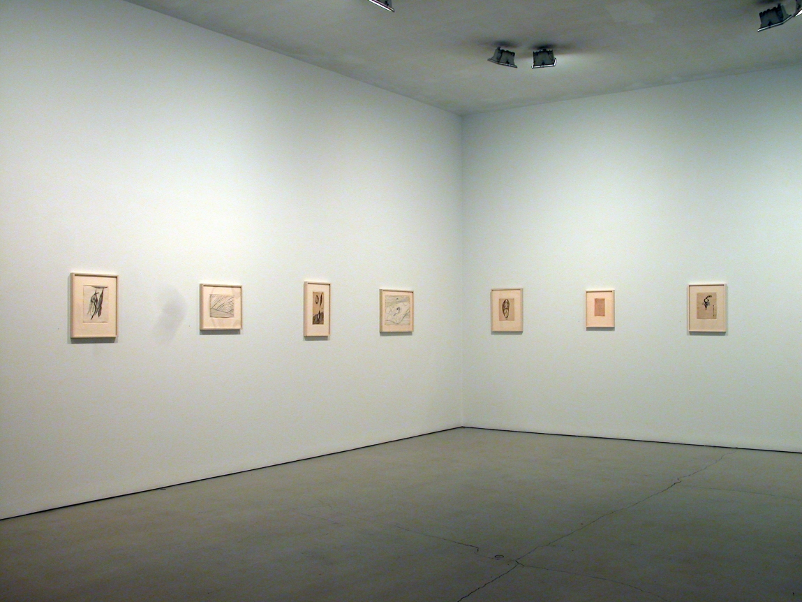 Installation of Works on Paper from the 1940's and 1950's, September 5 – November 11, 2006