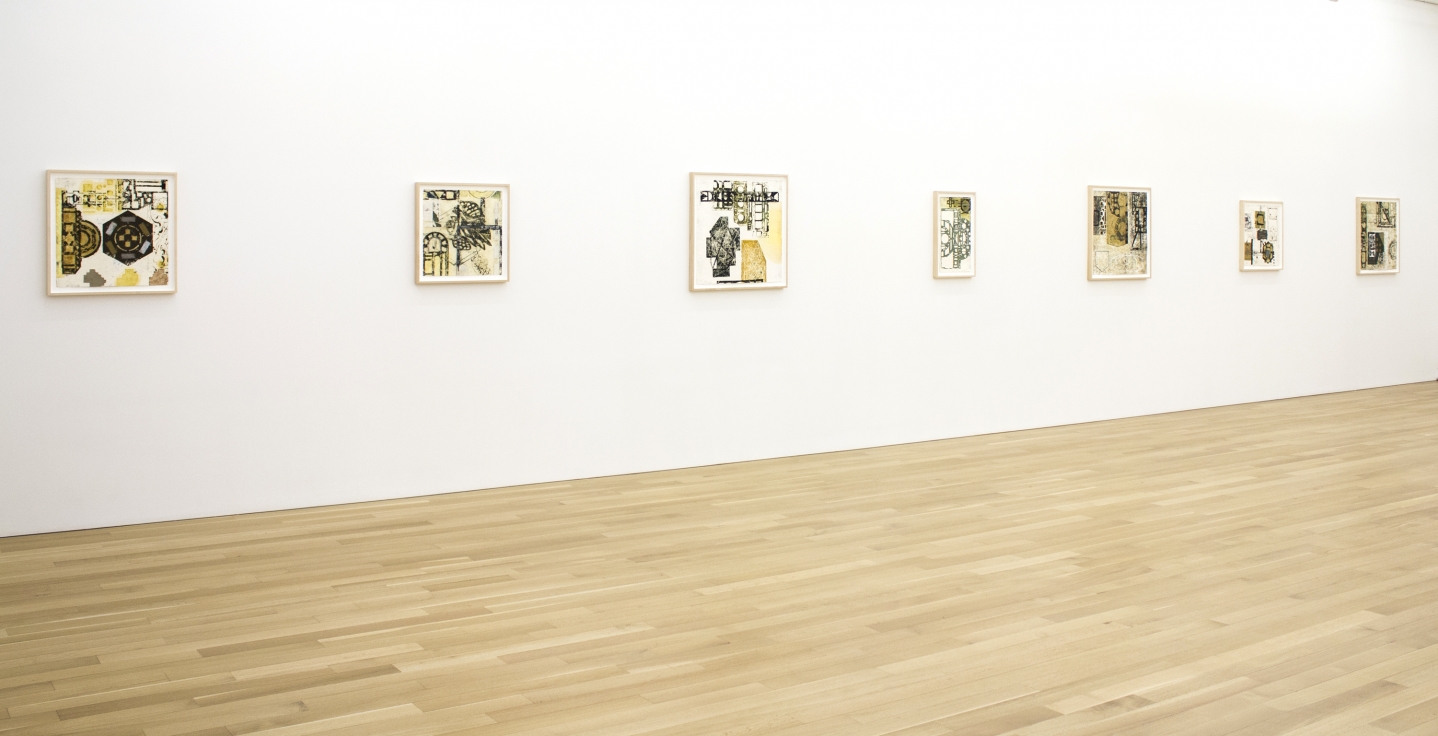 Installation of Périgord Construction of Vision Drawings, January 18 – March 16, 2019