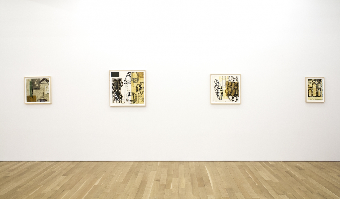 Installation of Périgord Construction of Vision Drawings, January 18 – March 16, 2019