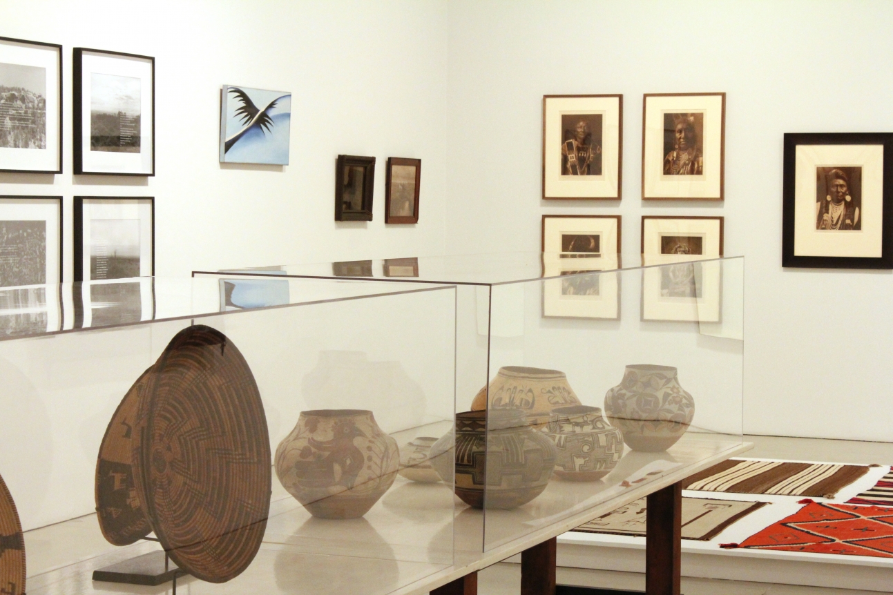 Installation of Kindred Spirits, Native American Influences on 20th Century Art, October 29, 2011 – January 28, 2012
