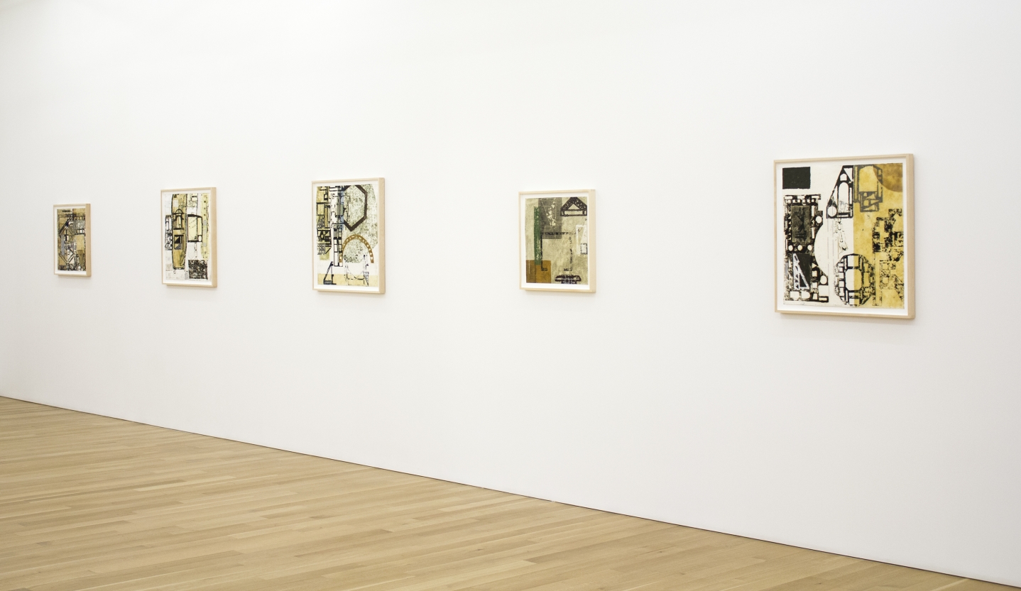 Installation of Périgord Construction of Vision Drawings, January 18 – March 16, 2019