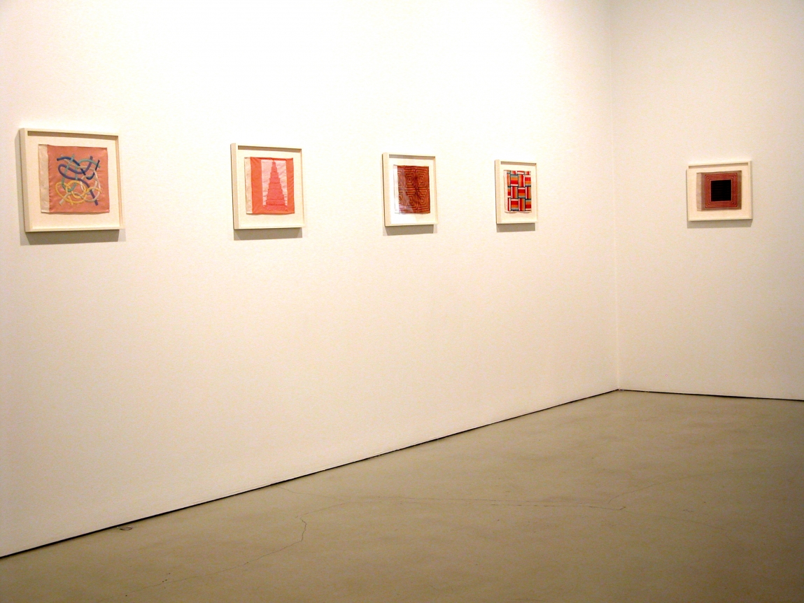 Installation of Ode à L’Oubli, September 30 – November 13, 2004 