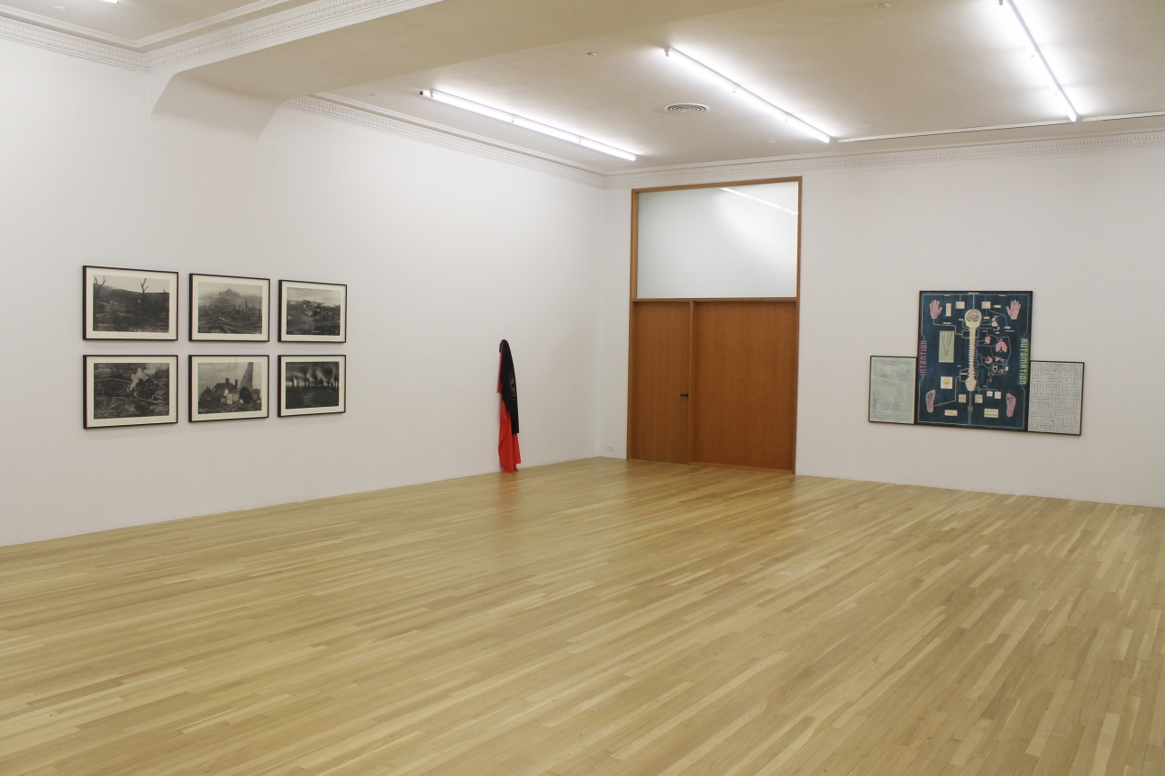 Installation of Traces , May 29 – August 1, 2014