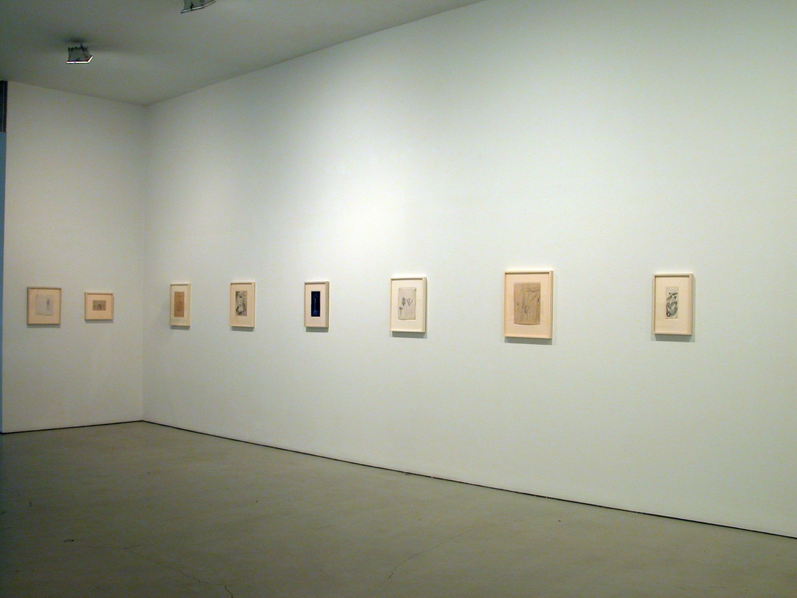 Installation of Works on Paper from the 1940's and 1950's, September 5 – November 11, 2006