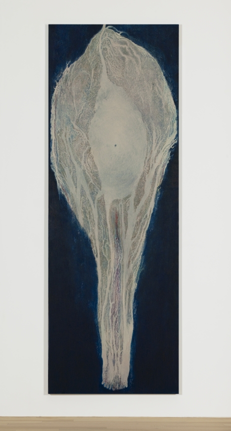 Cocoon, 2019 colored pencil, pastel, acrylic and oil on canvas 