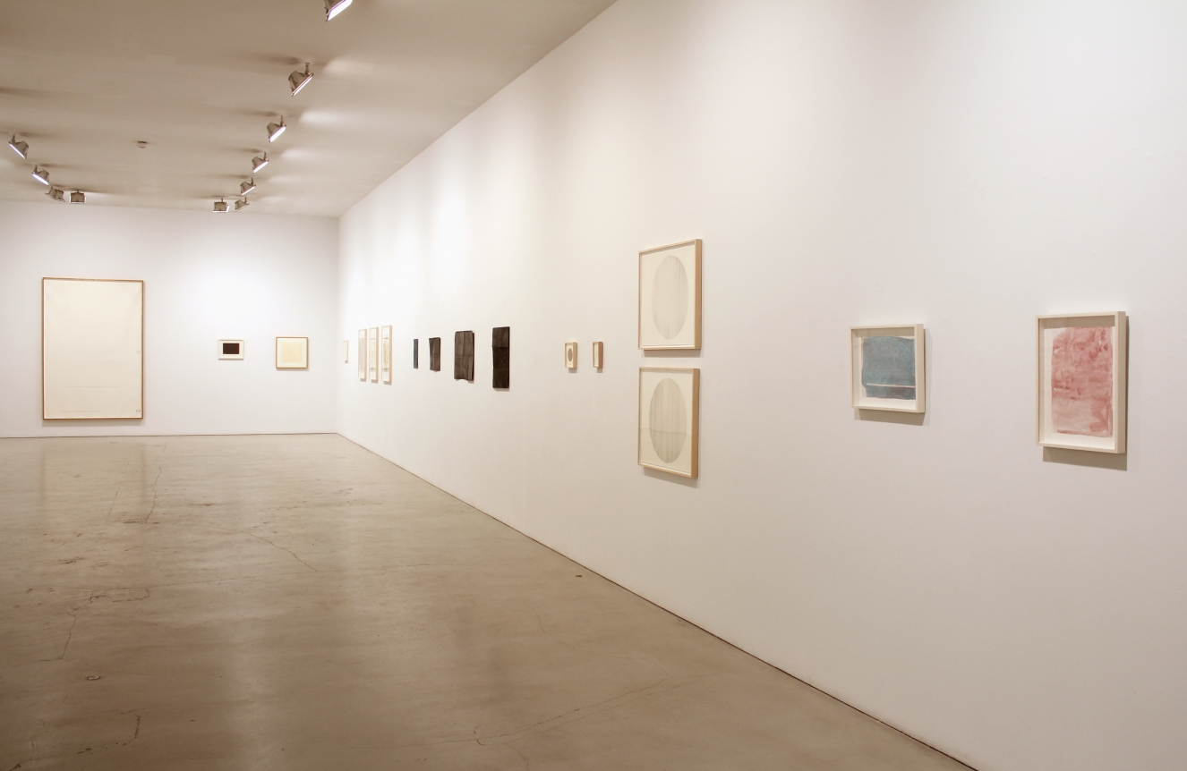 Installation of Drawing a Line in the Sand, February 2 – March 31, 2012