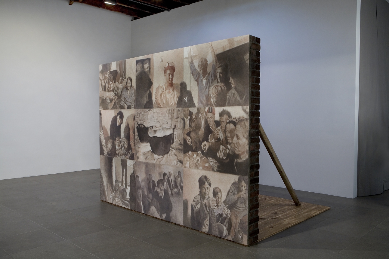 Installation view of Adrian Paci, Passages, 2007 at Peter Blum Chelsea