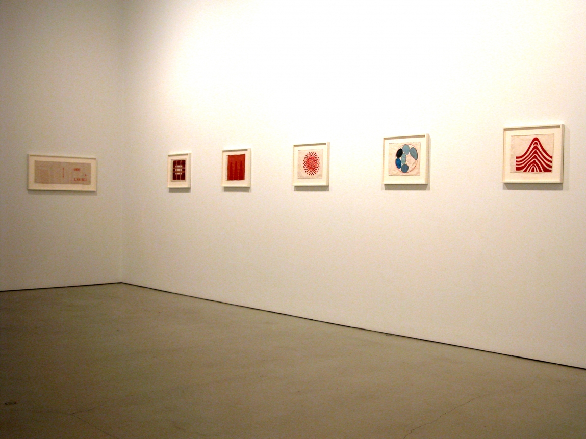 Installation of Ode à L’Oubli, September 30 – November 13, 2004 
