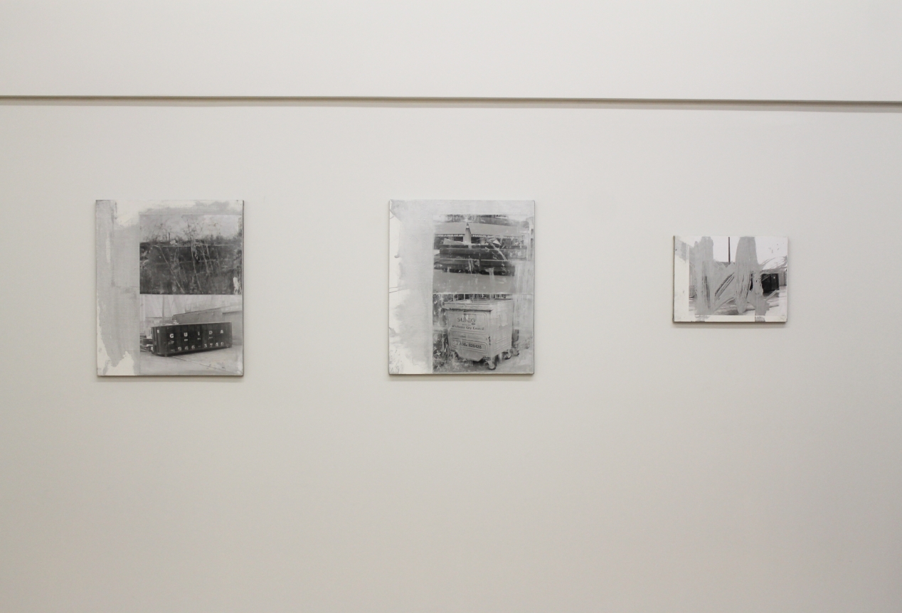 Installation of Traces , May 29 – August 1, 2014