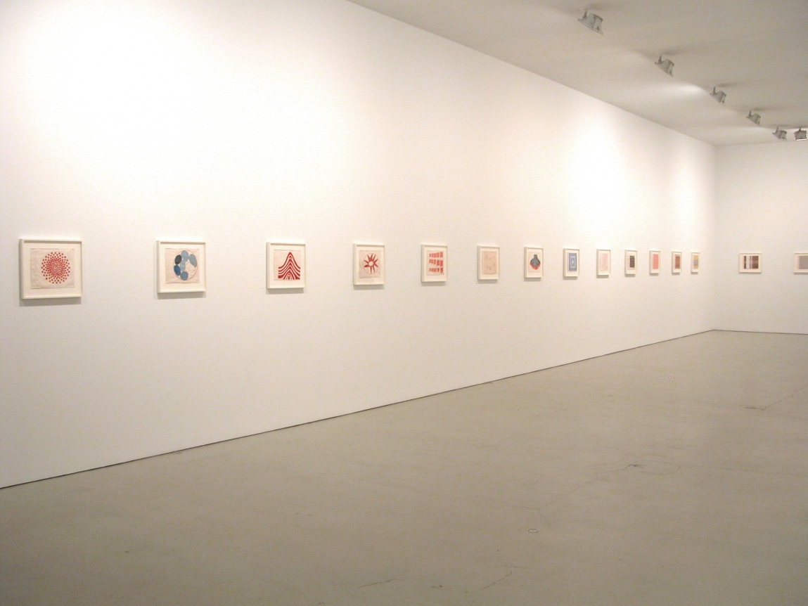 Installation of Ode à L’Oubli, September 30 – November 13, 2004 