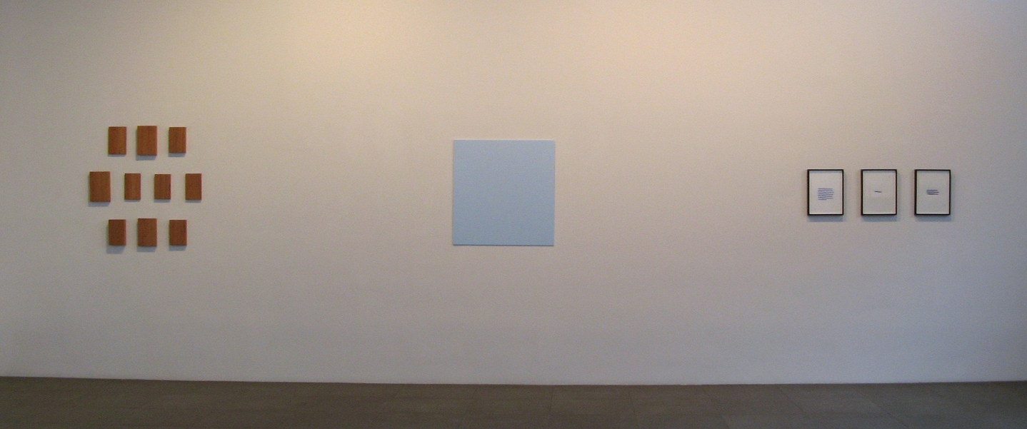 Installation of Art & Language, Stephanie Brooks, Helen Mirra, and Ian Wilson, May 11 – June 23, 2007 