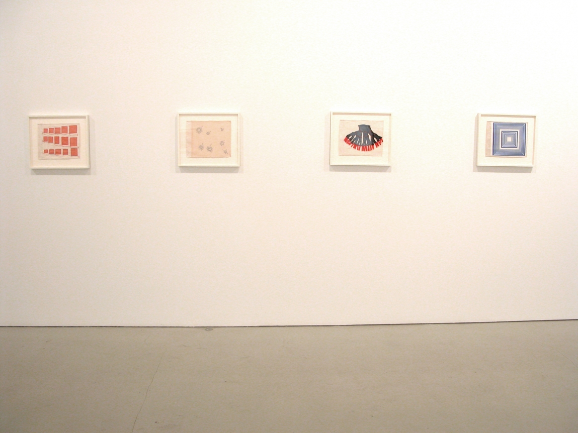 Installation of Ode à L’Oubli, September 30 – November 13, 2004 