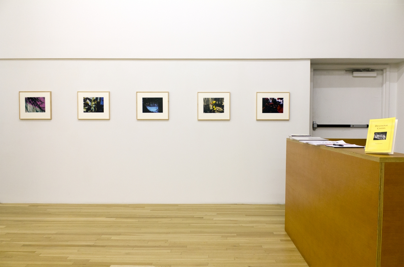 Installation of Film Stills, November 19, 2015 – January 9, 2016