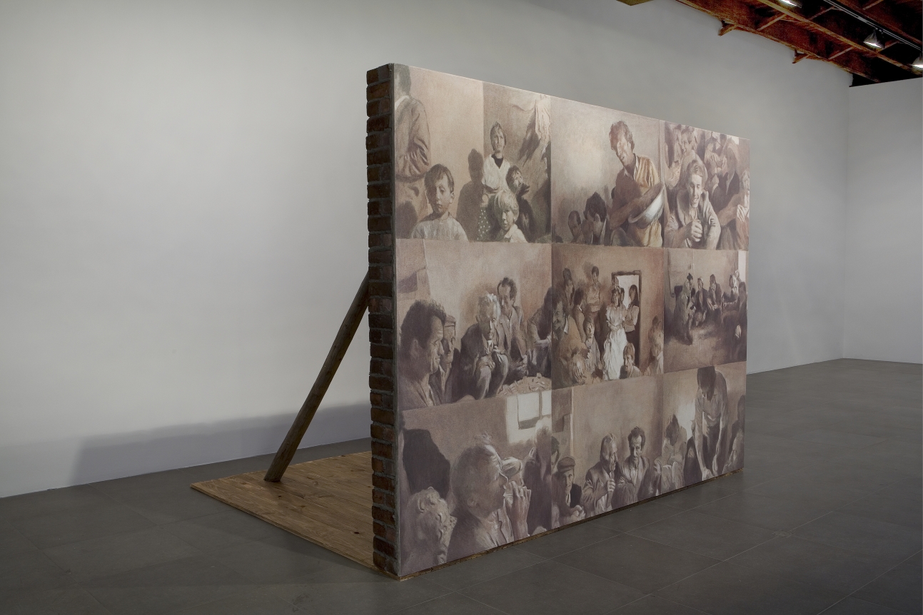 Installation view of Adrian Paci, Passages, 2007 at Peter Blum Chelsea