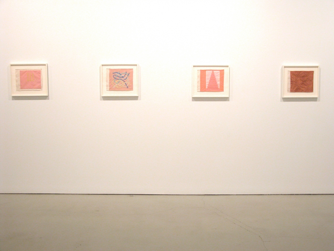 Installation of Ode à L’Oubli, September 30 – November 13, 2004 