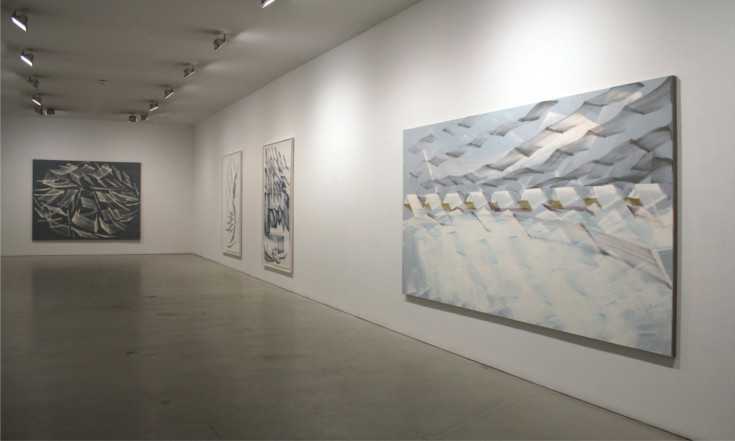 Installation of Pier and Ocean, February 3 – March 26, 2011