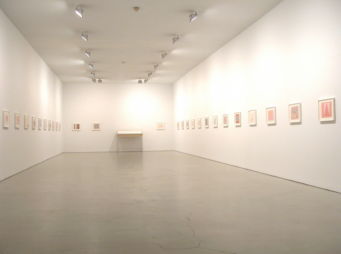 Installation of Ode à L’Oubli, September 30 – November 13, 2004 