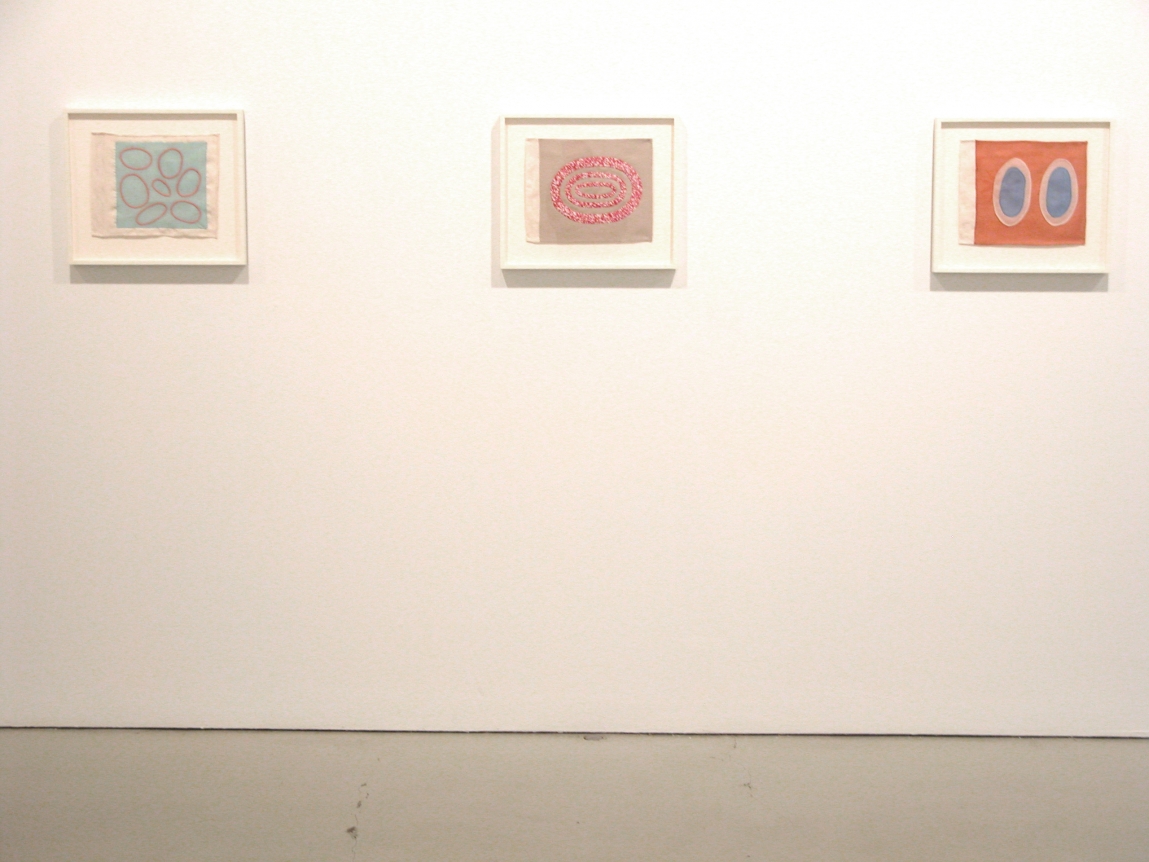 Installation of Ode à L’Oubli, September 30 – November 13, 2004 