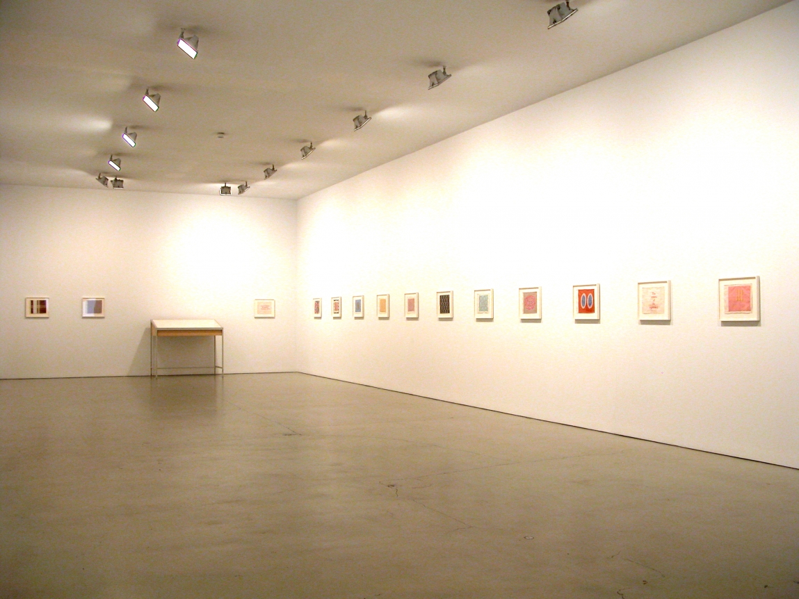 Installation of Ode à L’Oubli, September 30 – November 13, 2004 