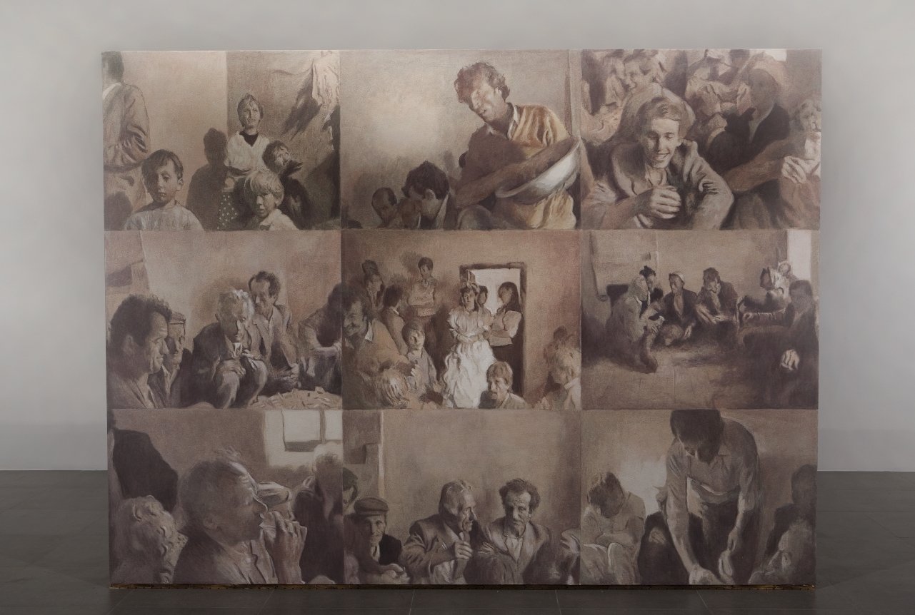 Installation view of Adrian Paci, Passages, 2007 at Peter Blum Chelsea