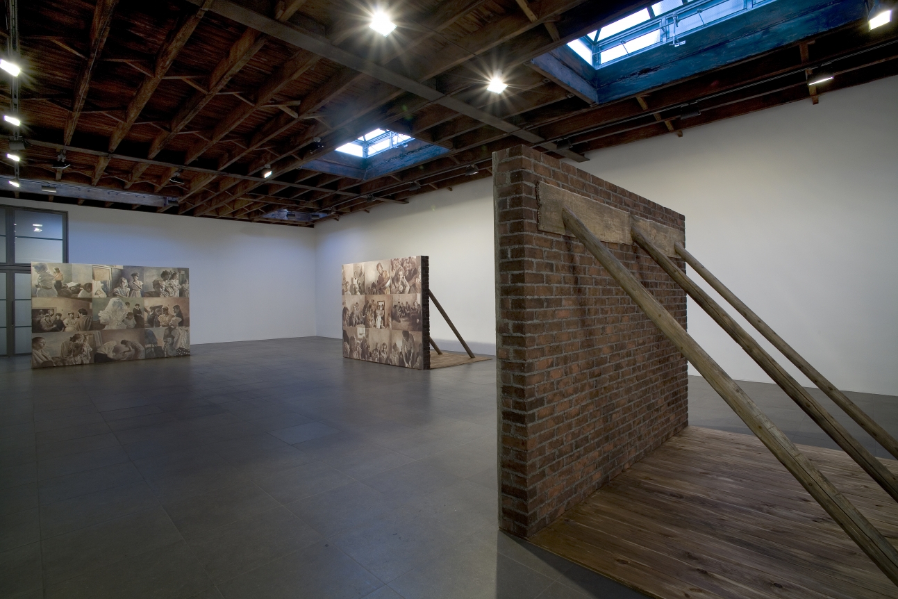 Installation view of Adrian Paci, Passages, 2007 at Peter Blum Chelsea