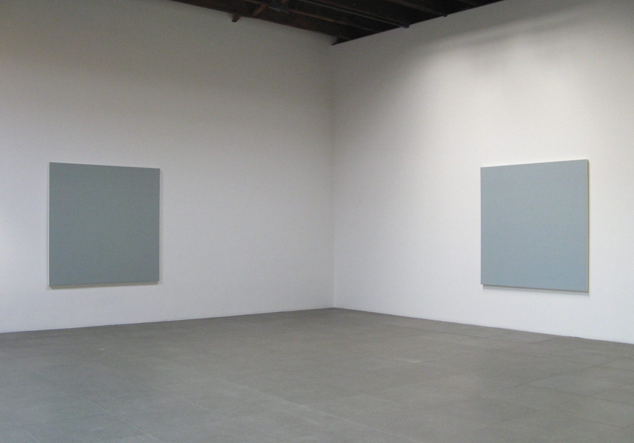 Installation of Paintings 1992 to 2006, April 24 – June 14, 2008 