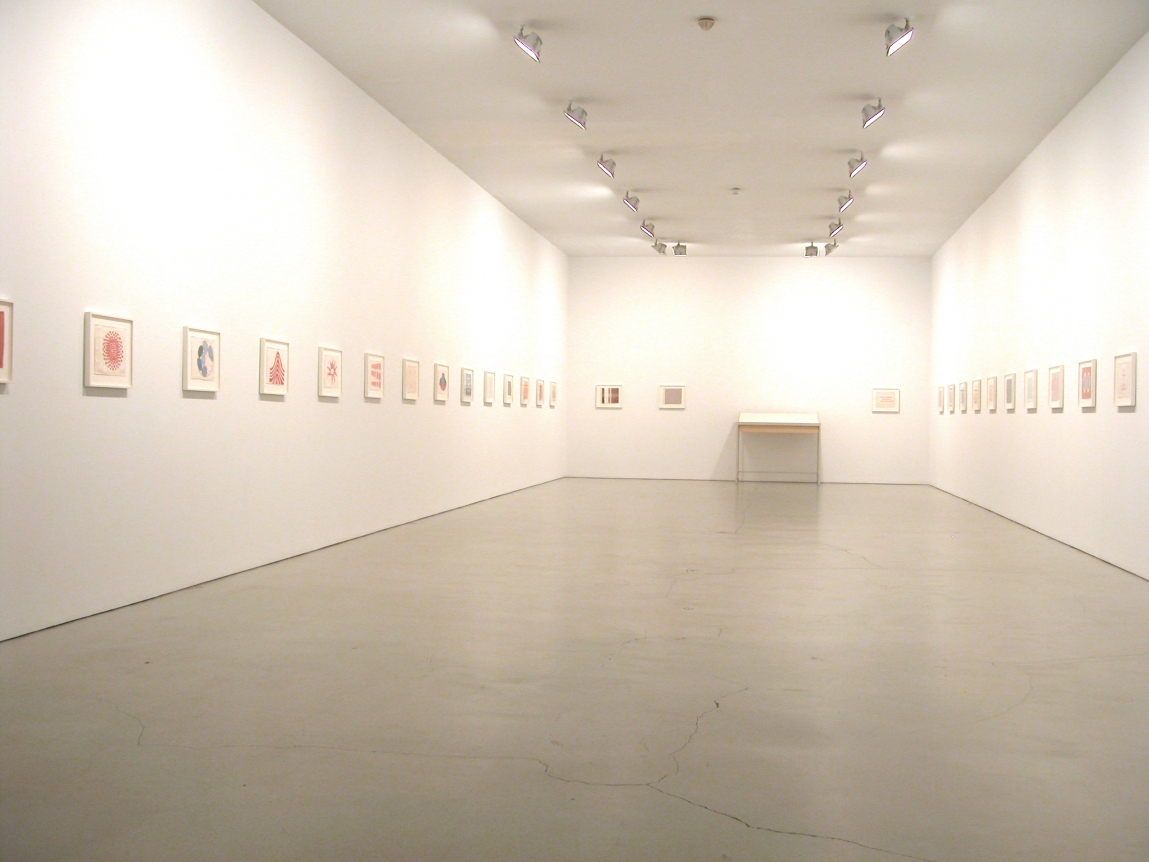 Installation of Ode à L’Oubli, September 30 – November 13, 2004 
