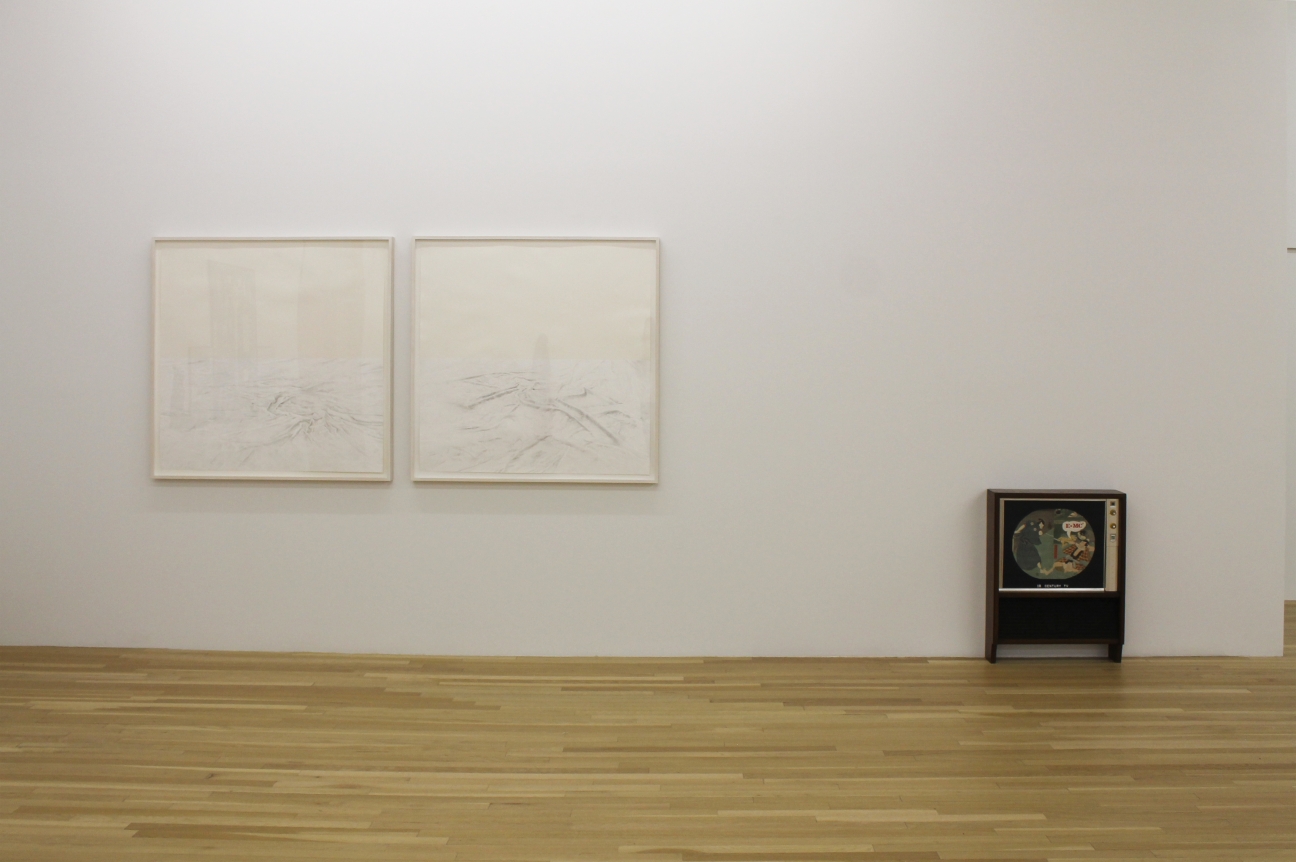 Installation of Traces , May 29 – August 1, 2014