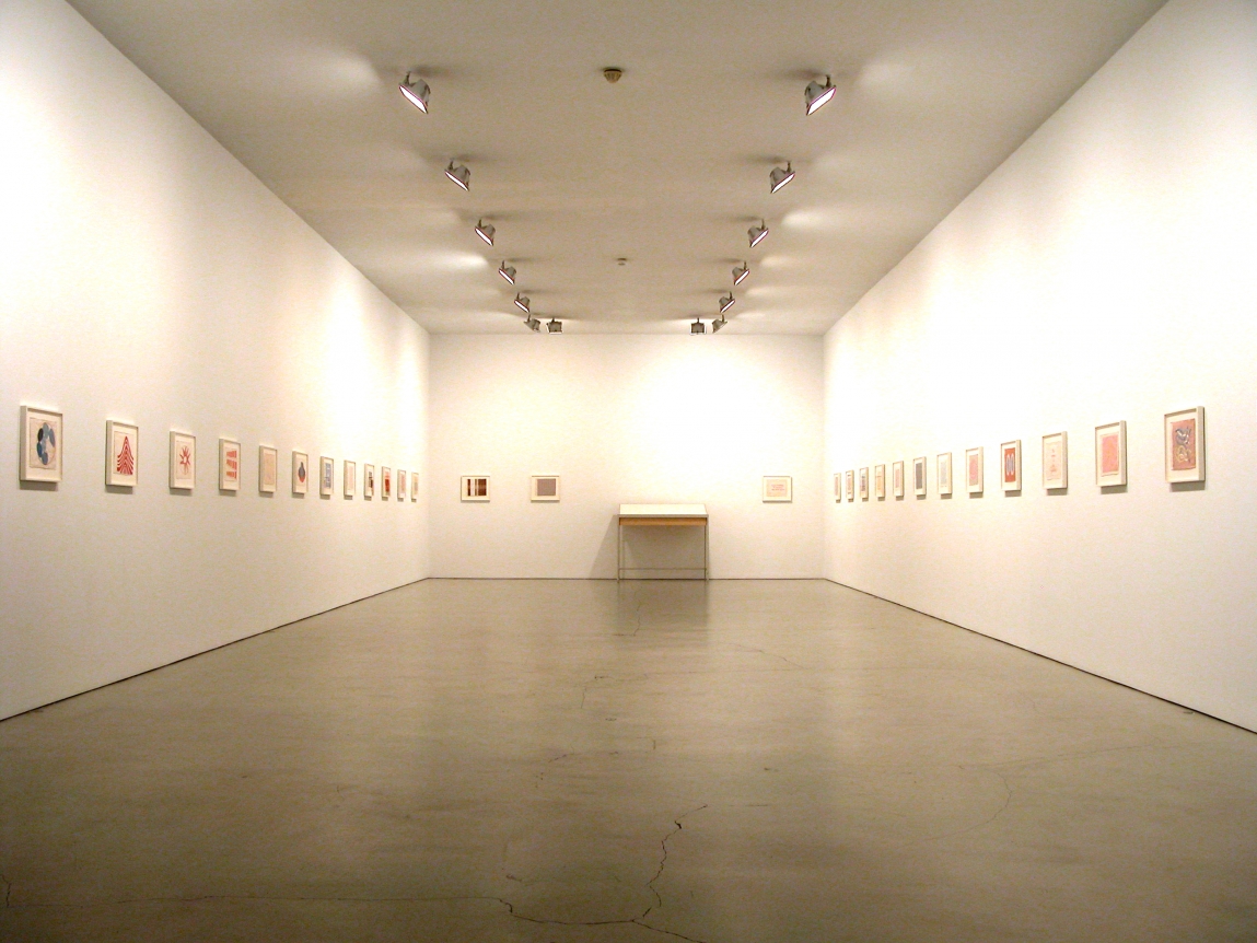 Installation of Ode à L’Oubli, September 30 – November 13, 2004 