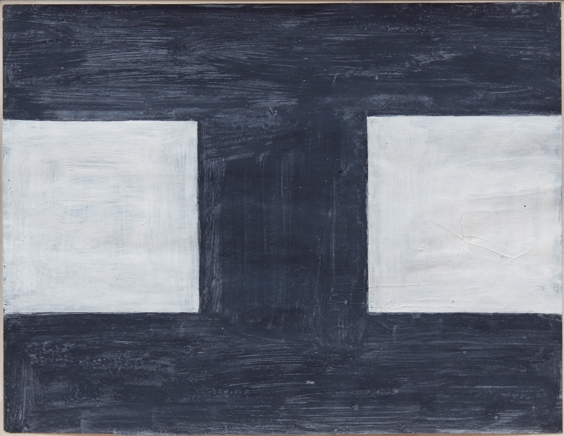 Helmut Federle Liegendes H, 1979
