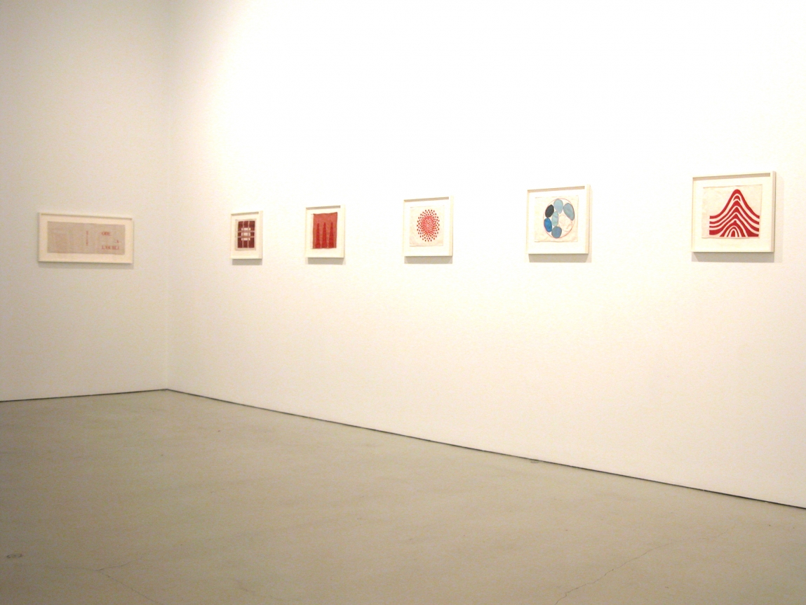Installation of Ode à L’Oubli, September 30 – November 13, 2004 