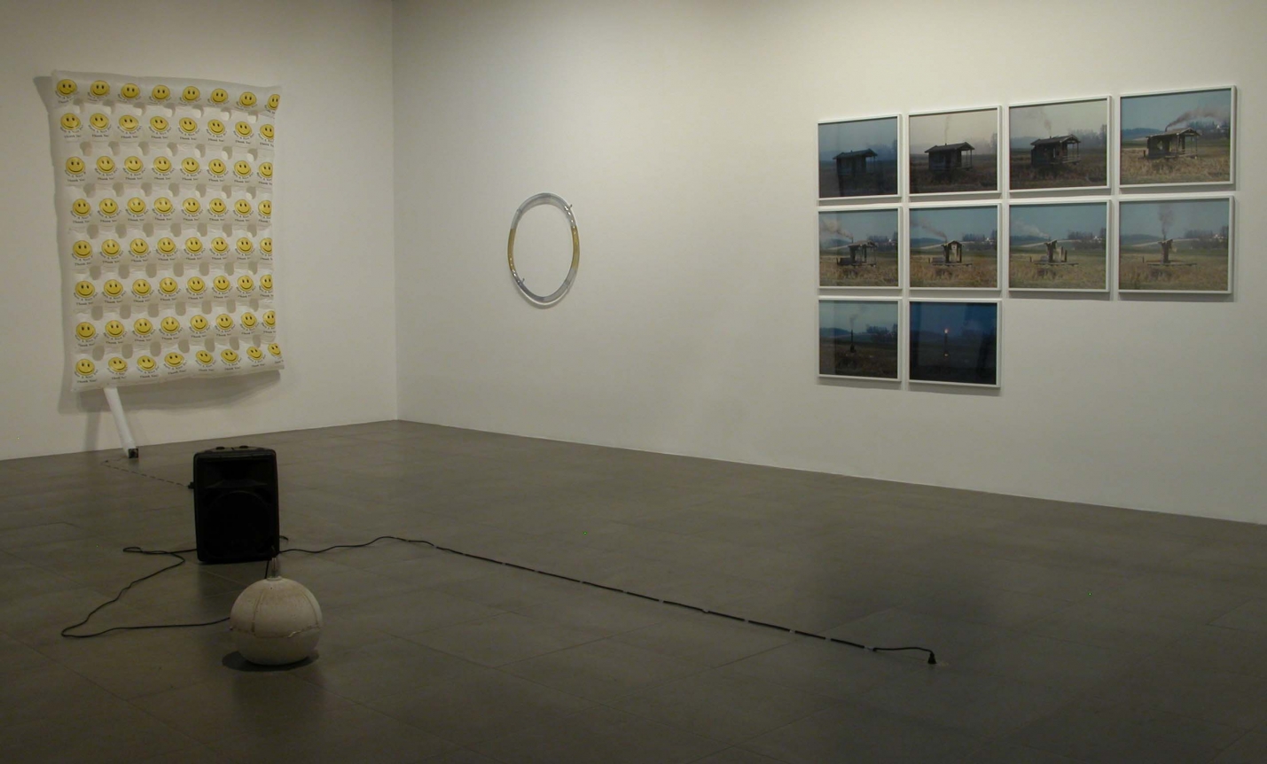 Installation view of Short Circuits Group Exhibition, 2009 at Peter Blum Chelsea.