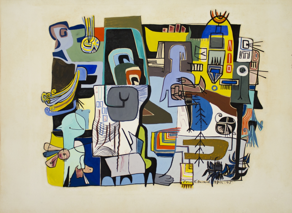 Pour l'Animal Noir, 1945