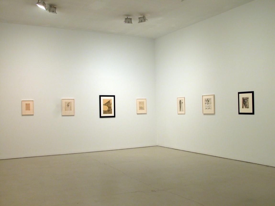 Installation of Works on Paper from the 1940's and 1950's, September 5 – November 11, 2006