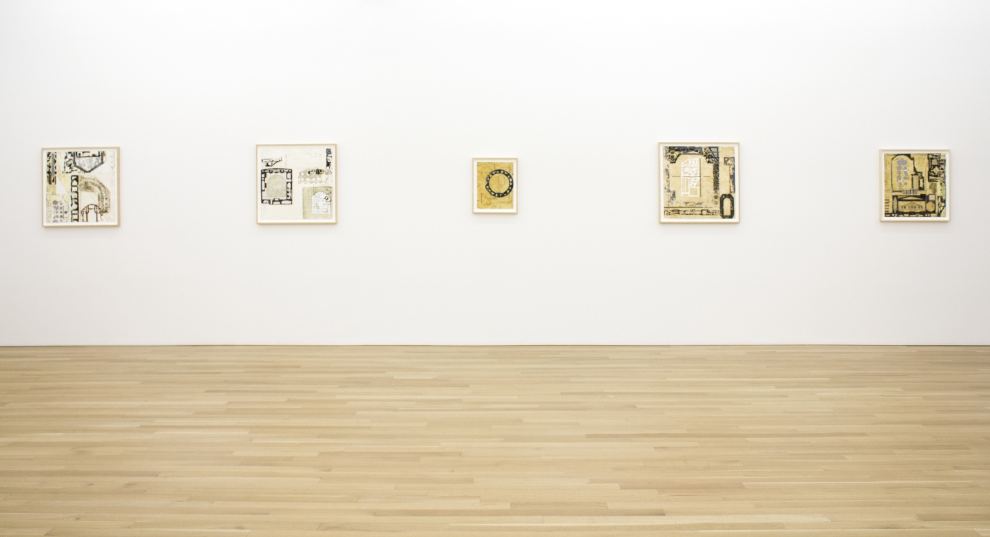 Installation of Périgord Construction of Vision Drawings, January 18 – March 16, 2019