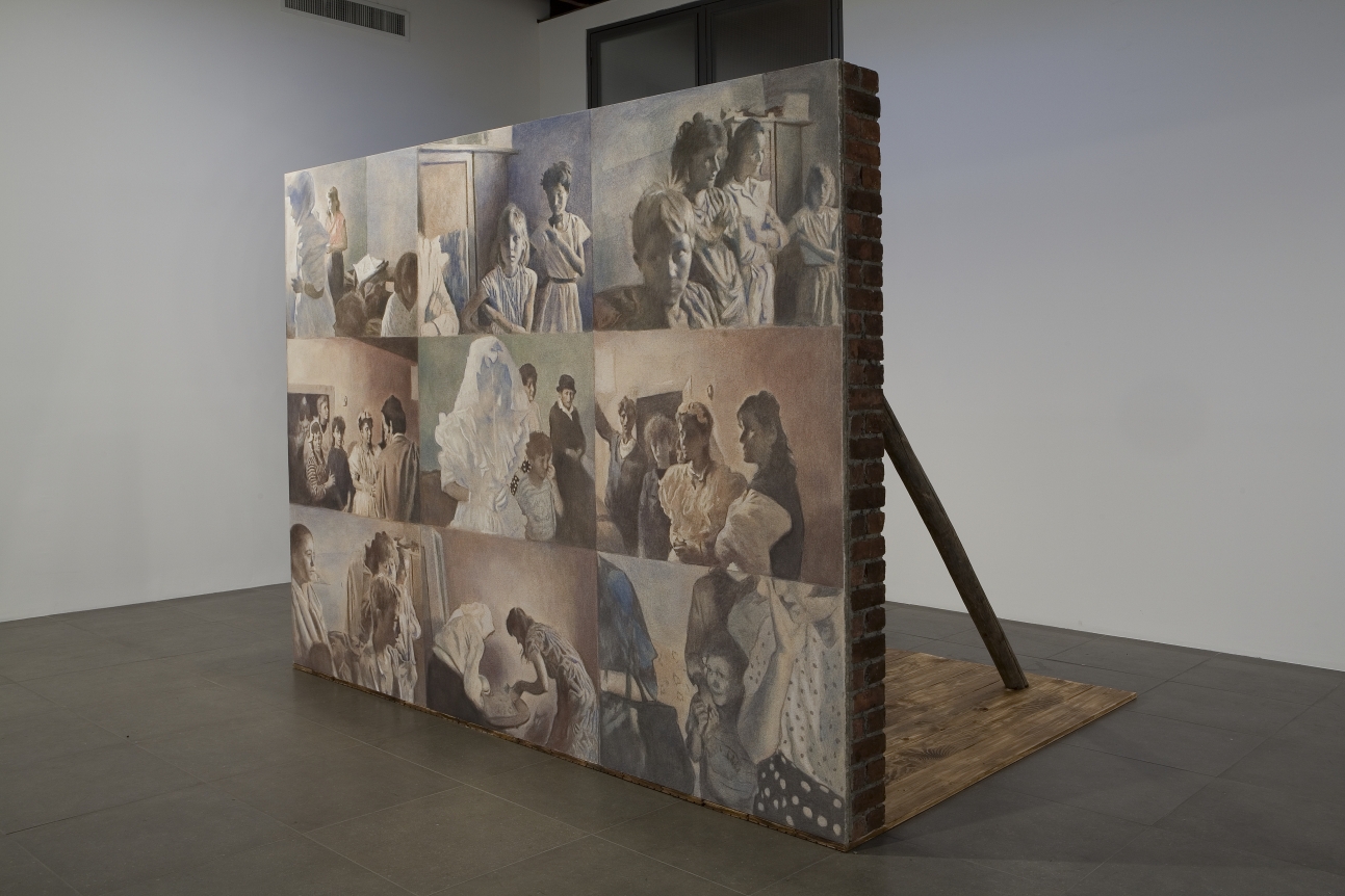 Installation view of Adrian Paci, Passages, 2007 at Peter Blum Chelsea