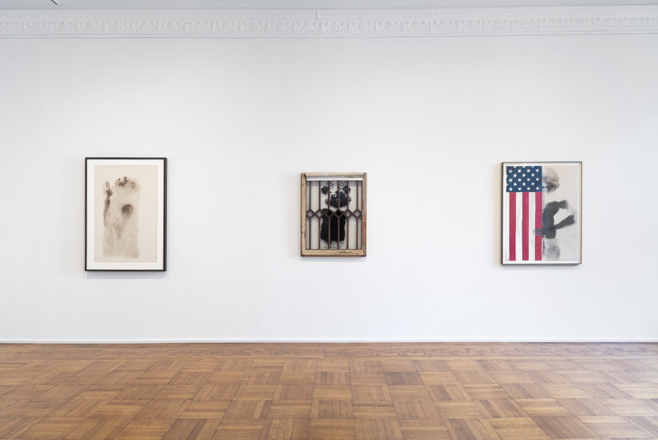 Unseen Works: David Hammons and Friends Installation View