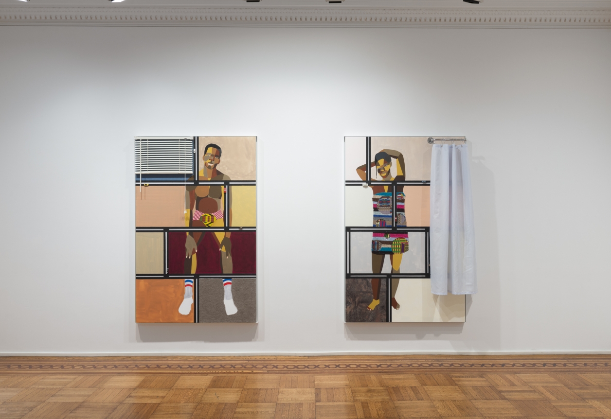 Derrick Adams: Figures in the Urban Landscape Installation View