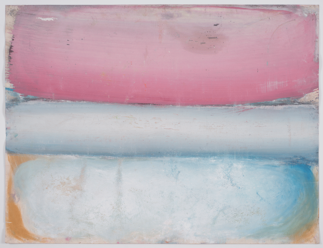 Ed Clark "Untitled", January 1, 1985 Dry pigment on paper 37-1/2 x 50 inches