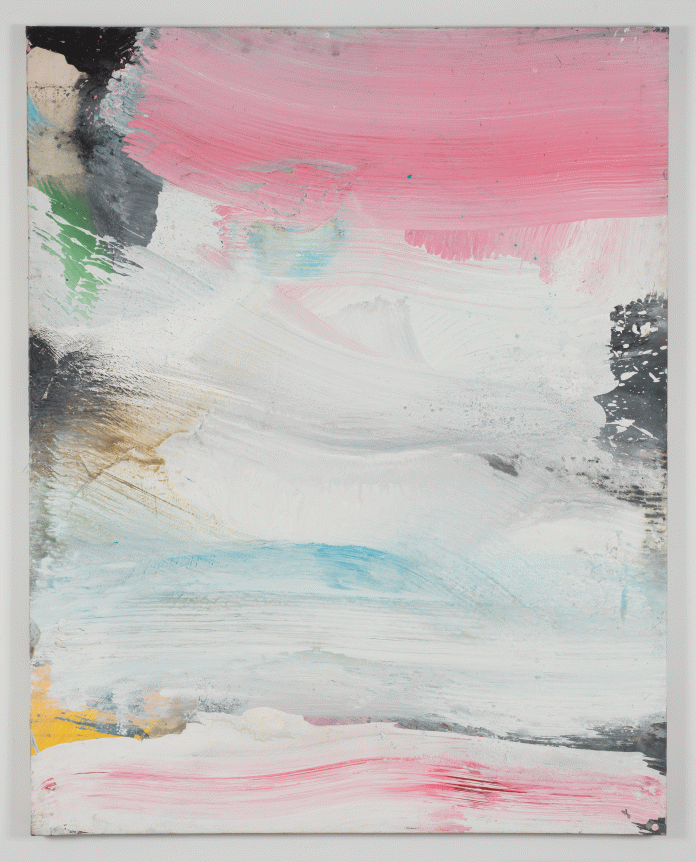 Ed Clark "Pink Top", 2003 Acrylic on canvas 71-1/2 x 56-3/4 inches