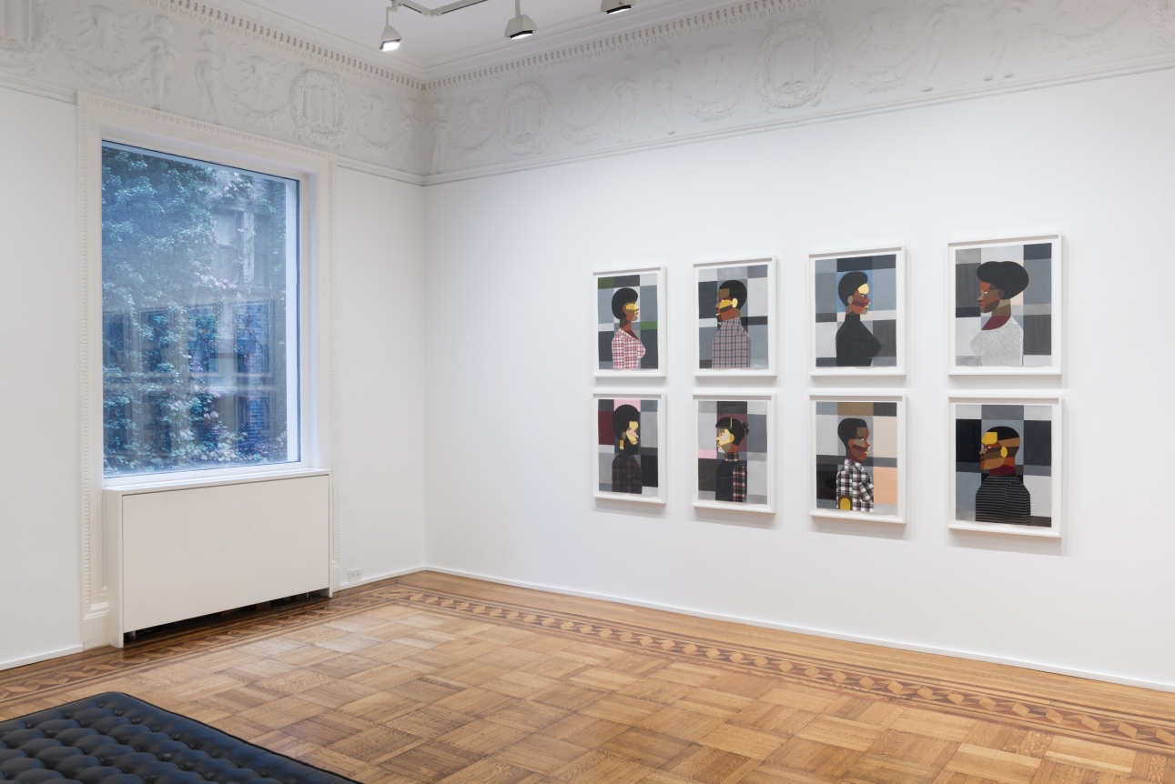 Derrick Adams: Figures in the Urban Landscape Installation View