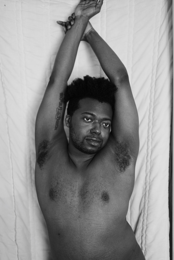 Photograph by Texas Isaiah from 2020 titled "this here holds me". Edition of 3.