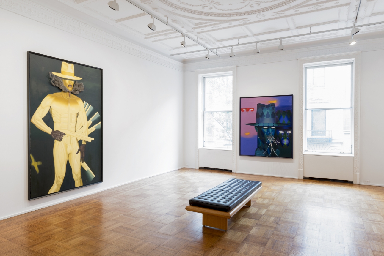 Jeff Sonhouse: Masked Reduction Installation View