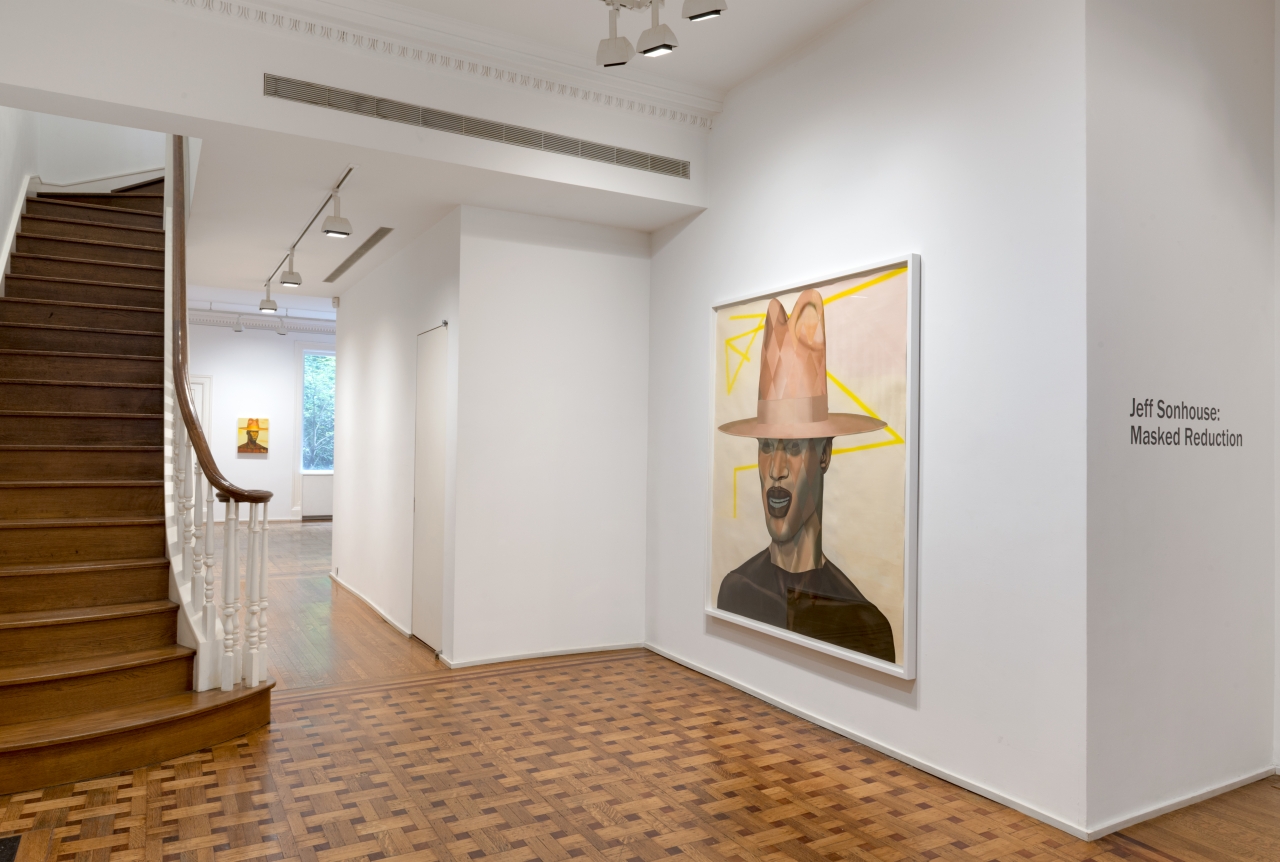Jeff Sonhouse: Masked Reduction Installation View