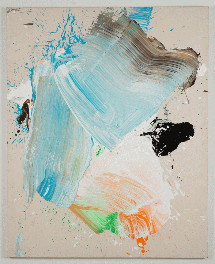 Ed Clark "New Orleans Series #2", 2012 Acrylic on canvas 66-1/8 x 53-3/16 inches